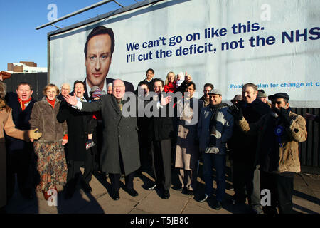 Nigel Huddleston Konservative Partei potenzieller Kandidat für Luton South. 04.01.2010 Stockfoto