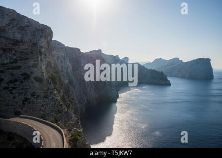 Spanien, Balearen, Mallorca, Cap Formentor Stockfoto
