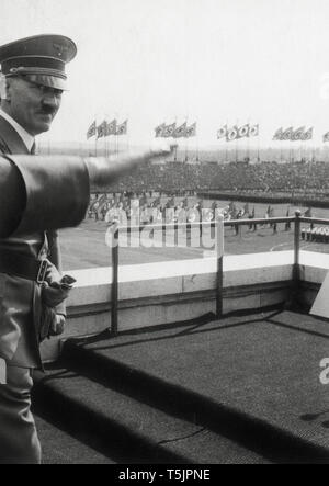 Eva Braun Sammlung (ossam) - Adolf Hitler Ca. 1930s oder 1940s Stockfoto