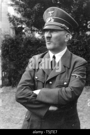 Eva Braun Sammlung (dvadvadaset) - Adolf Hitler Ca. 1940 Stockfoto