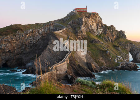 San Juan de Gaztelugatxe Stockfoto