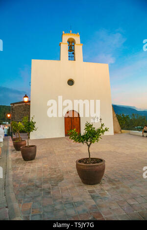 Sant Agusti des Vedrá Dorf. Sant Josep de sa Talaia Gemeinde. Ibiza Insel. Balearen. Inseln. Spanien Stockfoto