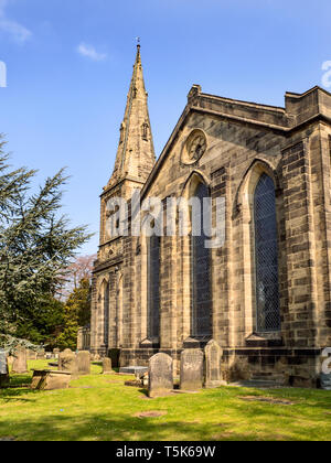 Die Kirche der Heiligen Dreifaltigkeit an Kirkby Straße in Ripon North Yorkshire England Stockfoto