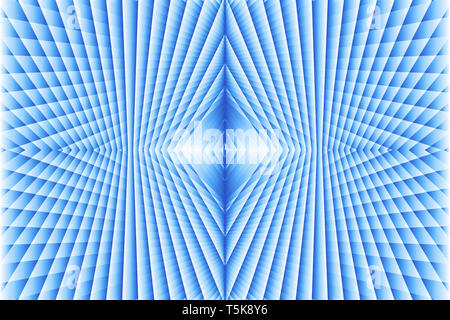 Zusammenfassung nahtlose geometrische Muster der blau gefärbten Textur. Kreative Vector Illustration Design. Stockfoto