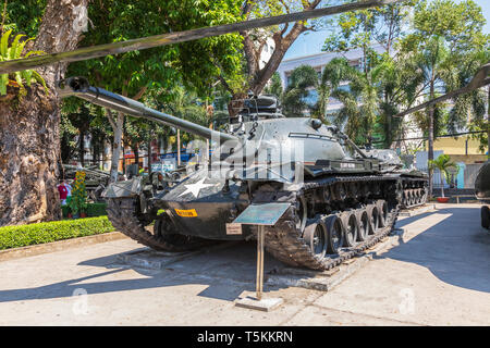 Vietnamesische War Remnants Museum auch als Museum der amerikanischen Kriegsverbrechen, Ho Chi Minh City, Vietnam bekannt Stockfoto