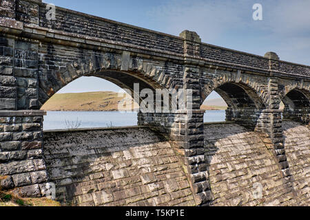 Craig Goch Damm am Elan Valley, Powys, Wales Stockfoto