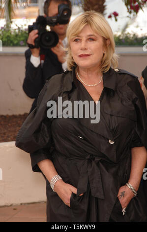 CANNES, Frankreich. 24. Mai 2006: Schauspielerin Marianne Faithfull am Fotoshooting für 'Marie Antoinette' auf der 59. jährlichen Internationalen Film Festival de Cannes. © 2006 Paul Smith/Featureflash Stockfoto