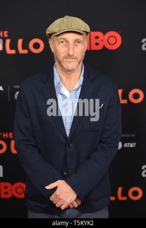 Jonathan Ames bei der Ankunft für die Apollo Opening Night Premiere auf dem Tribeca Film Festival, das Apollo Theater, New York, NY, 24. April 2019. Foto: Kristin Callahan/Everett Collection Stockfoto