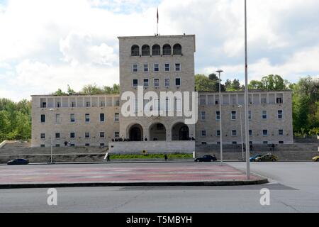 Mutter Teresa Square Tirana Albanien Stockfoto