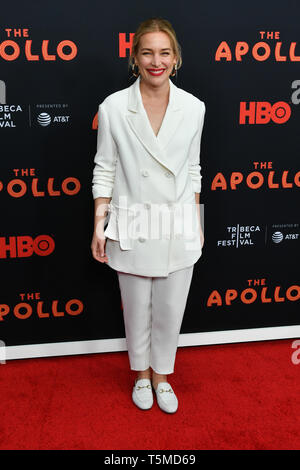 "Apollo" Film Premiere, Ankünfte, Tribeca Film Festival Opening Night, New York, USA - 24 Apr 2019 - Piper Perabo Stockfoto