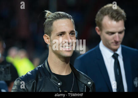 25. April 2019 Tilburg, Niederlande Fußball der niederländischen Eredivisie Willem II v PSV Eindhoven Eredivisie 2018-2019 Fran Sol (Dynamo Kiew) Stockfoto