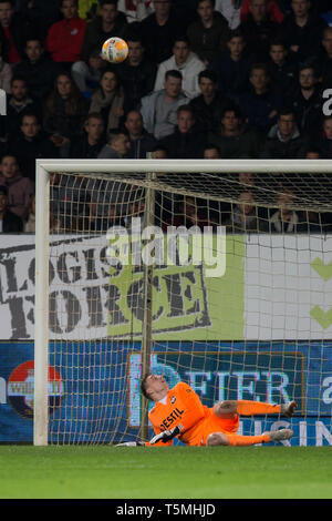 25. April 2019 Tilburg, Niederlande Fußball der niederländischen Eredivisie Willem II v PSV Eindhoven Eredivisie 2018-2019 Michael Woud (Willem II) Stockfoto