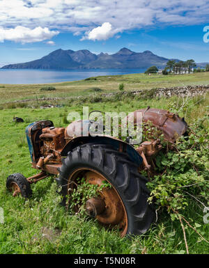 Nuffield und Rum, Insel Eigg Stockfoto