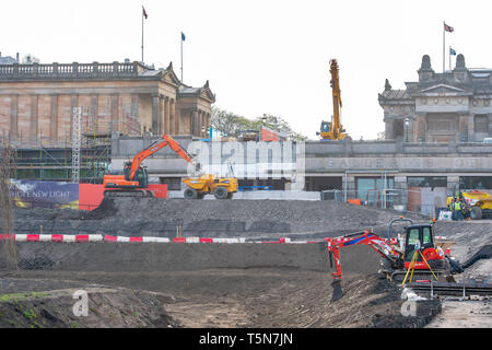 Vorschau für nationale Galerien Entwicklung Stockfoto