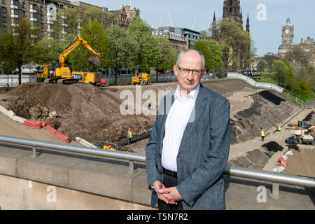 Vorschau für nationale Galerien Entwicklung, Generaldirektor John Leighton Stockfoto