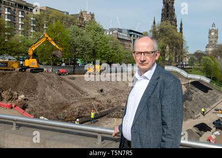 Vorschau für nationale Galerien Entwicklung, Generaldirektor John Leighton Stockfoto