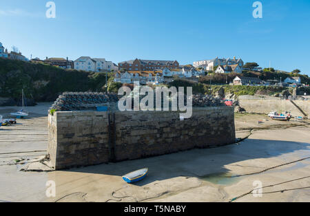 Hafen von Newquay, Newquay, Cornwall, England Stockfoto