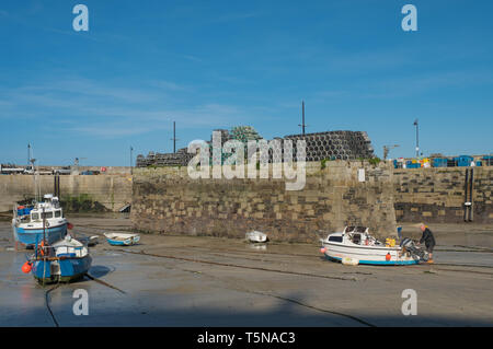 Hafen von Newquay, Newquay, Cornwall, England Stockfoto