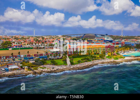 Willemstad, Curasao-Insel in der südlichen Karibik Stockfoto