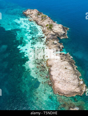 Pulau Redwitz Kemudi, Terengganu, Malaysia Stockfoto