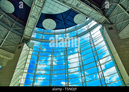 Lissabon Flughafen Ankunftshalle Stockfoto