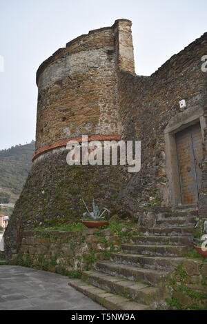 Cinqua Terra Viento, RIomaggiorie, Manarola, Italien Reisen Italien Top 10 der besten 10 Reisen Europa spektakuläre Bilder mehr der besten Meerblick Schöne Häuser Stockfoto