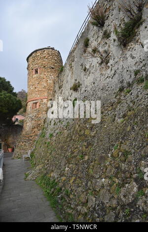 Cinqua Terra Viento, RIomaggiorie, Manarola, Italien Reisen Italien Top 10 der besten 10 Reisen Europa spektakuläre Bilder mehr der besten Meerblick Schöne Häuser Stockfoto