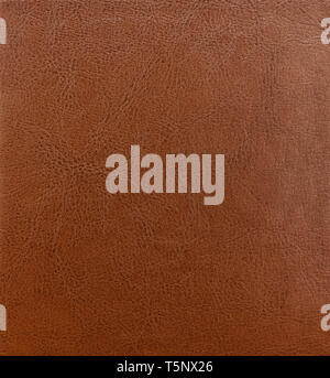 Aus braunem Leder, Textur, Vintage Leder Haut Textur Hintergrund Stockfoto