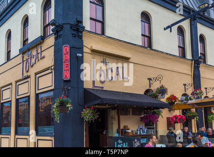 Die Lokale in Victoria. Stockfoto
