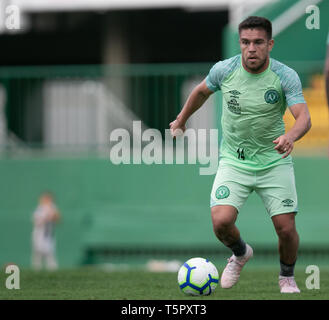 SC-Split - 04/26/2019 - Ausbildung - Chapecoense Orzusa während des Trainings im Arena Cond Foto: Matheus Sebenello/AGIF Stockfoto