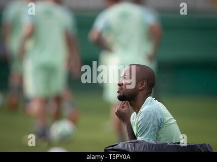 SC-Split - 04/26/2019 - Chapecoense Schulung - Victor Andrade während des Trainings im Arena Cond Foto: Matheus Sebenello/AGIF Stockfoto