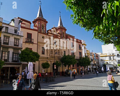 El Divino Salvador Kirche, Sevilla, Andalusien, Spanien, Europa Stockfoto