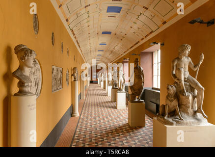 Skulpturen im Thorvaldsens Museum in Kopenhagen, Dänemark. Stockfoto