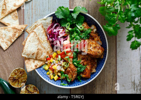 Fischtacos Stockfoto