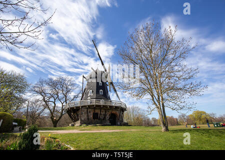 Alte Windmühle Slottsmollan in Malmö, Schweden Stockfoto