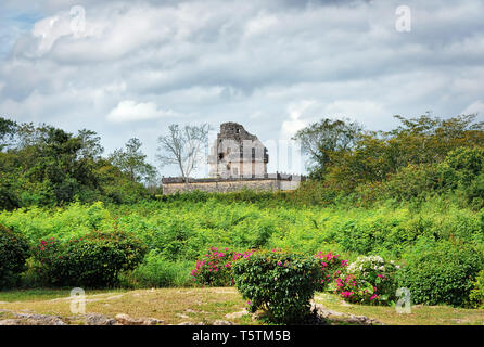 El Caracol, Sternwarte, Tempel, Chichen Itza, Yucatan, Mexiko Stockfoto
