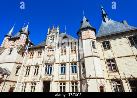 Rathaus oder Mairie in Saumur, Loiretal in Frankreich Stockfoto