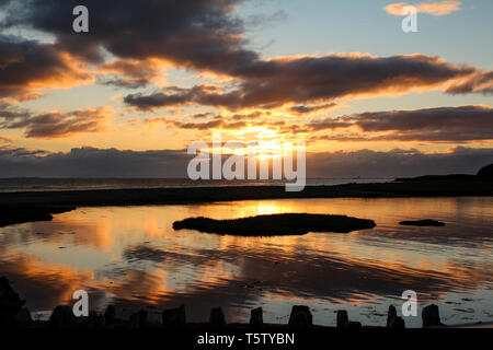 Irland hat viele schöne Gesichter. Von Dublin über Kilkenny zu den wilden Atlantik Weg Stockfoto