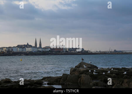 Irland hat viele schöne Gesichter. Von Dublin über Kilkenny zu den wilden Atlantik Weg Stockfoto