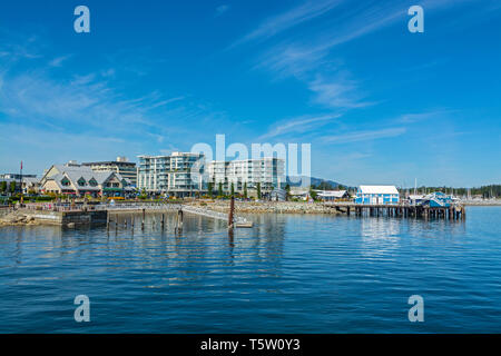 Kanada, British Columbia, Sidney Waterfront Stockfoto