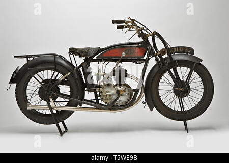 Moto d'epoca Axa Marca: Axa modello:? Nazione: Francia Anno: 1927 condizioni: conservata cilindrata: 350? Motore: Monocilindrico Stockfoto