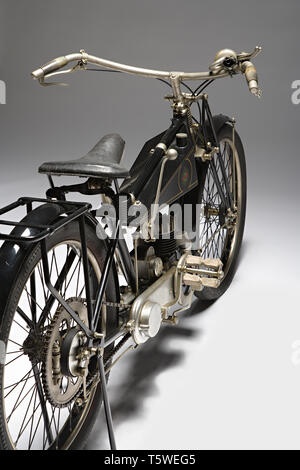 Moto d'epoca Benelli 125 Marca: Benelli: 125 modello nazione: Italien - Pesaro Anno: 1926 condizioni: restaurata cilindrata: 123,4 Stockfoto