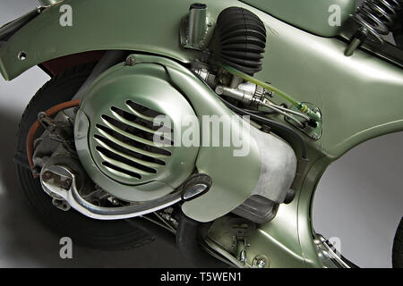 Moto d'epoca Vespa Sei Giorni. Scooter. Marca: Piaggio Vespa modello: ei Tage "nazione: Italia - Genova - Pontedera Anno: 1951 condiz Stockfoto