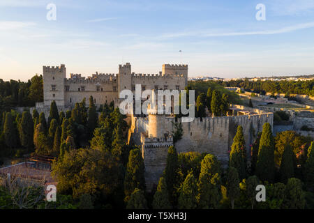 Palast der Großmeister der Ritter, Rhodos, Griechenland Stockfoto