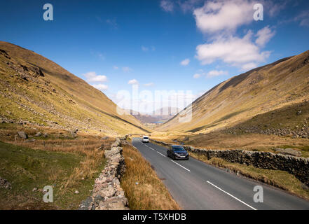 Der kirkstone Pass im Nationalpark Lake District, Cumbria England Großbritannien Stockfoto