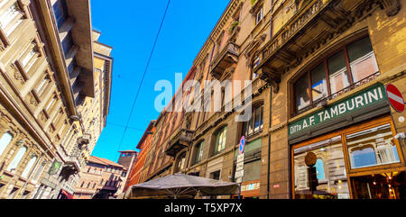 Tamburini Restaurant Via Capraie Bologna Italien Stockfoto