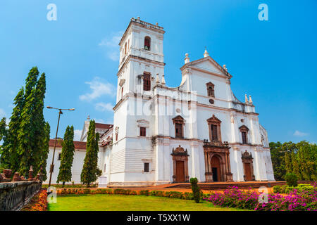 Se Catedral ist eine römisch-katholische Kirche in Alt Goa in Indien Stockfoto