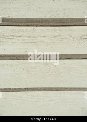 Holzbohlen überlappende Wand Textur Hintergrund. Kopieren Sie Platz Stockfoto