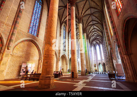 TOULOUSE, Frankreich, 20. SEPTEMBER 2018: Kirche der Jakobiner ist eine römisch-katholische Kirche in Toulouse, Frankreich Stockfoto