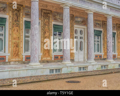 Potsdam, Poczdam, Deutschland - 17 März 2019: Das Marmorpalais, Marmorpalais, ist eine ehemalige königliche Residenz in Potsdam, nahe Berlin in Deutschland. West Eur Stockfoto